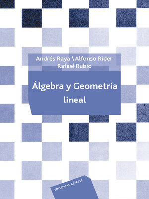 cover image of Álgebra y geometría lineal
